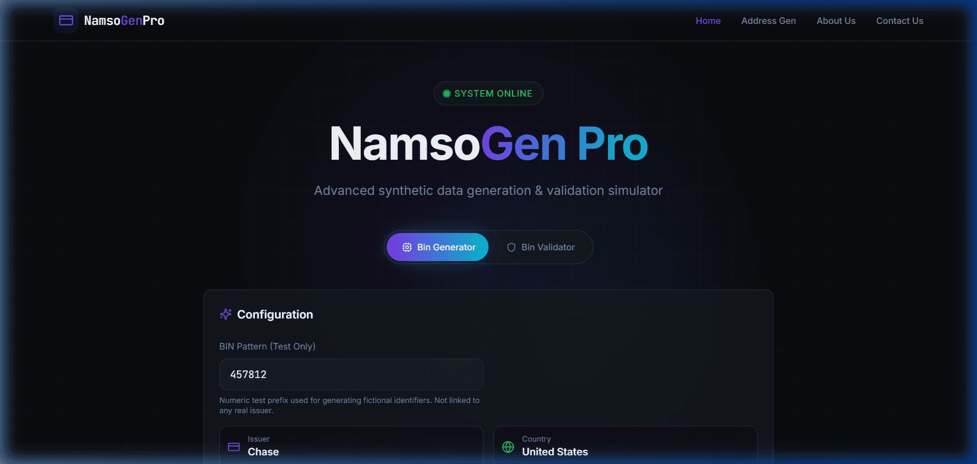 Namso Gen Pro